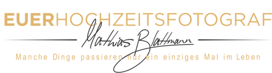 Logo euerhochzeitsfotograf.ch in gold und silber